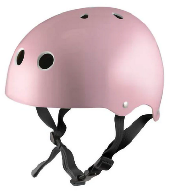 Kiddimoto Helmet Metallic Pink