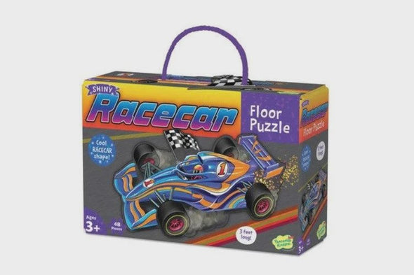 Shiny Racecar Floor Puzzle