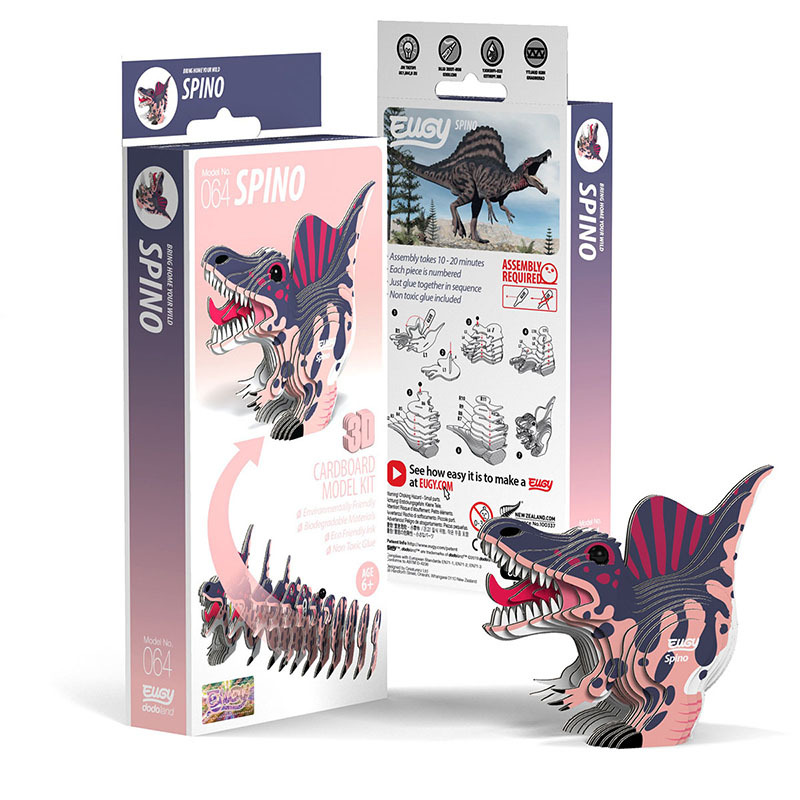 3D Cardboard Model Kit - Spino