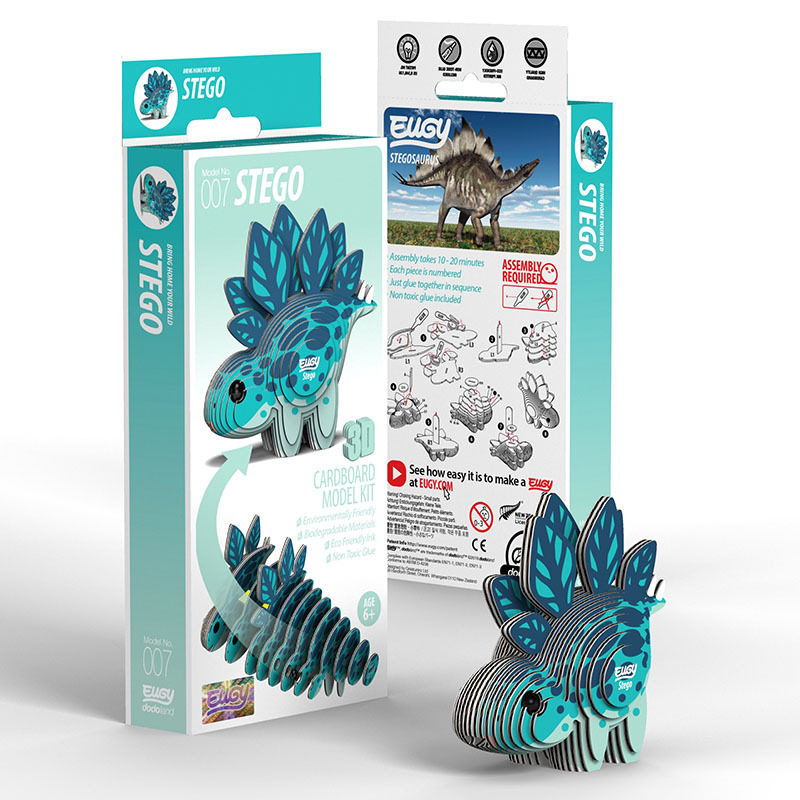 3D Cardboard Model Kit - Stego