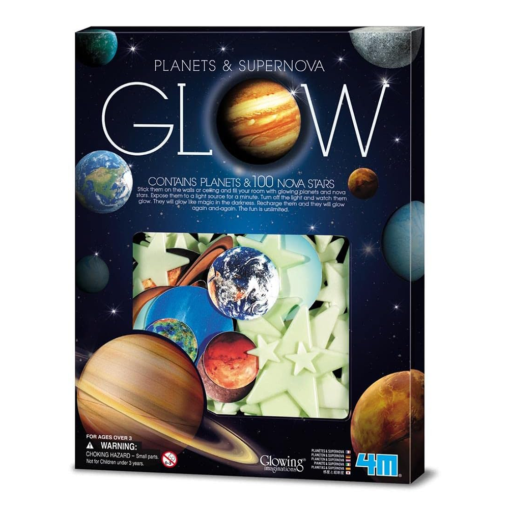 Glow-in-the-Dark Planets and Supernova