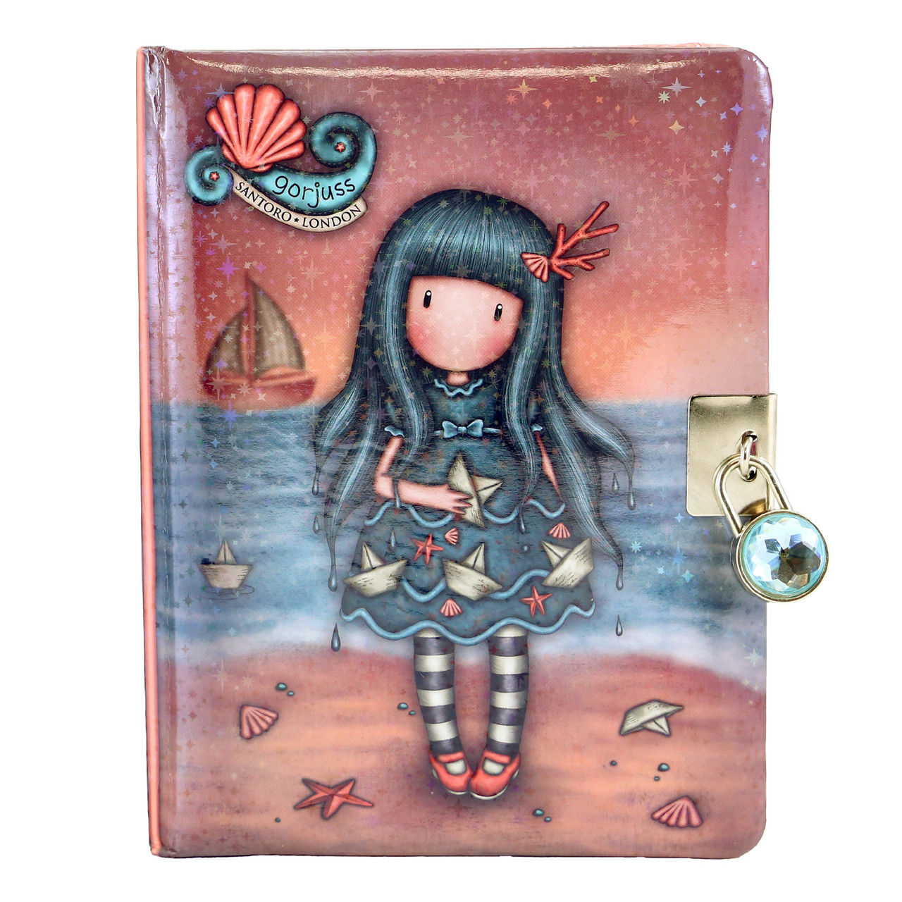 Gorjuss Making Waves Lockable Journal