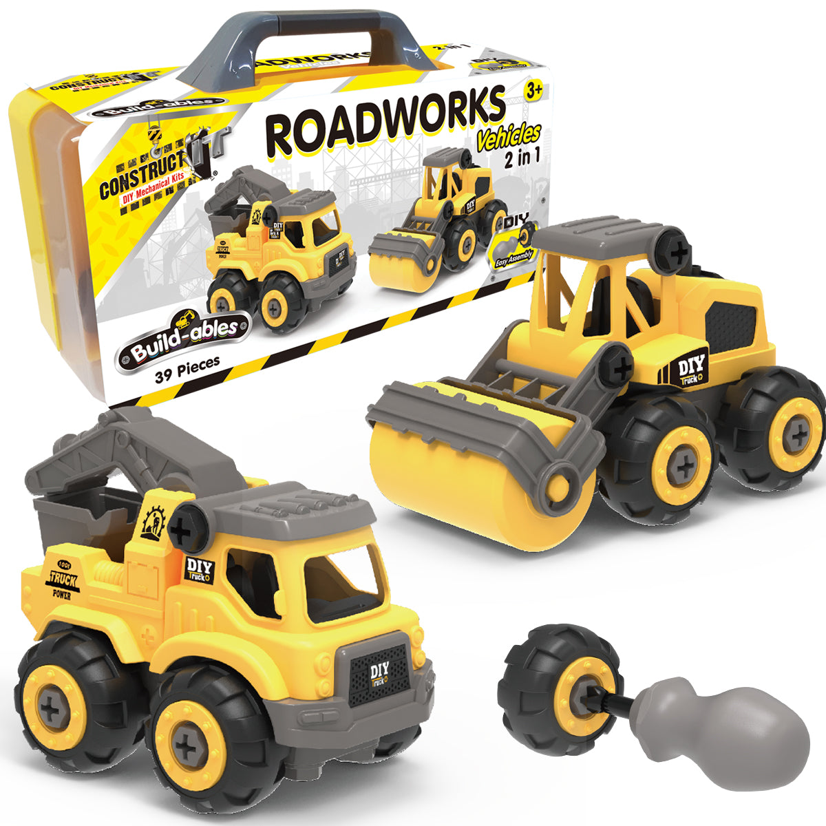 Roadworks Vehicles 2 in 1