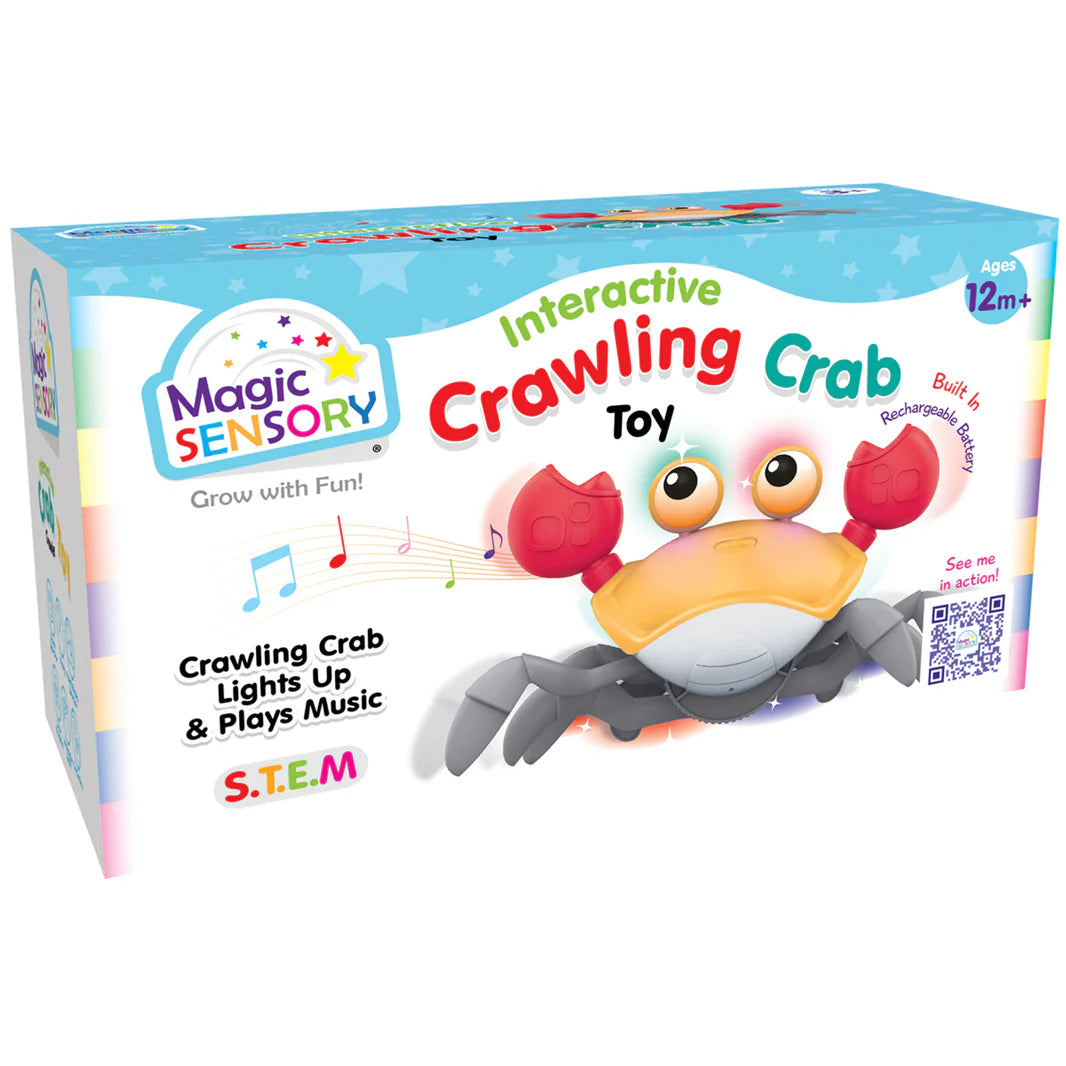 Interactive Crawling Crab Toy