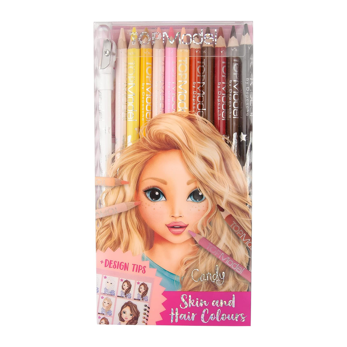 TOPModel Colouring Pencil Set - Natural Colours