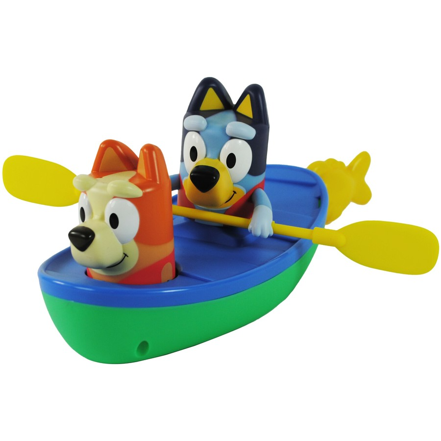 Bluey Paddling Canoe