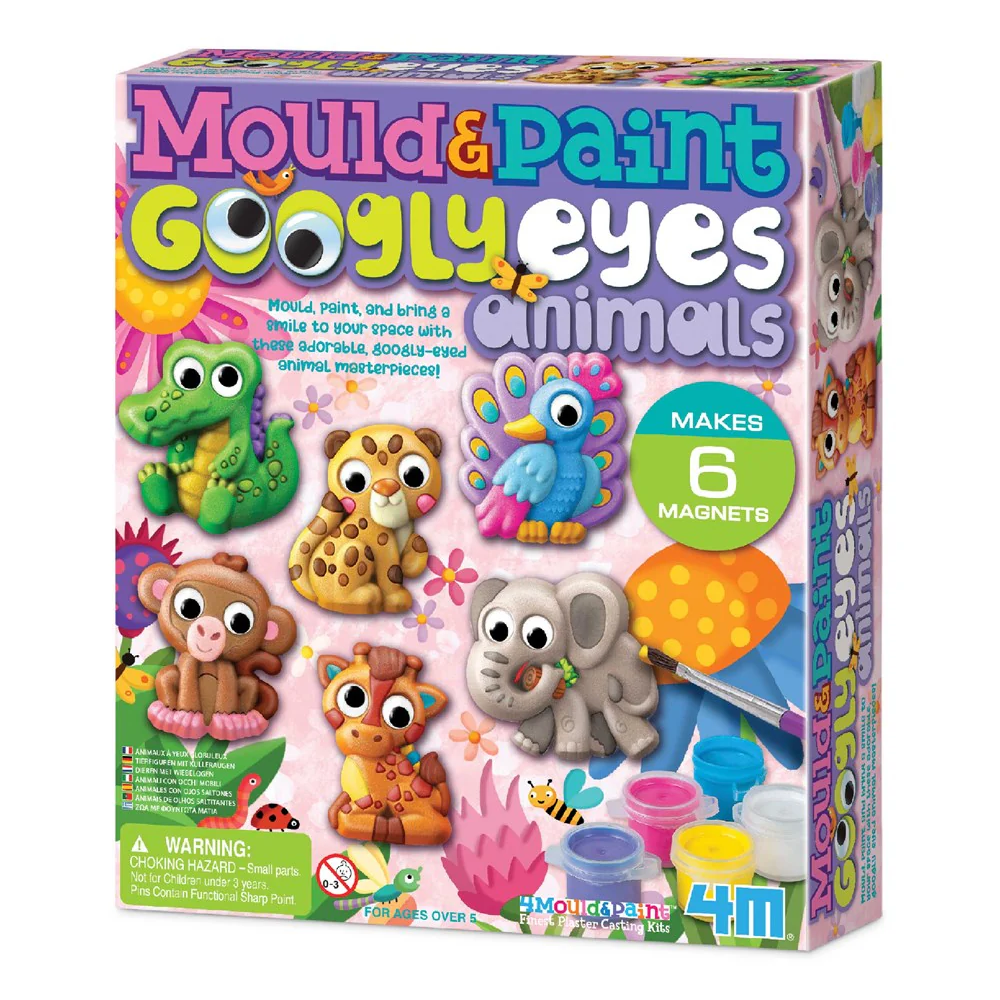 Mould & Paint - Googly Eyes Animals