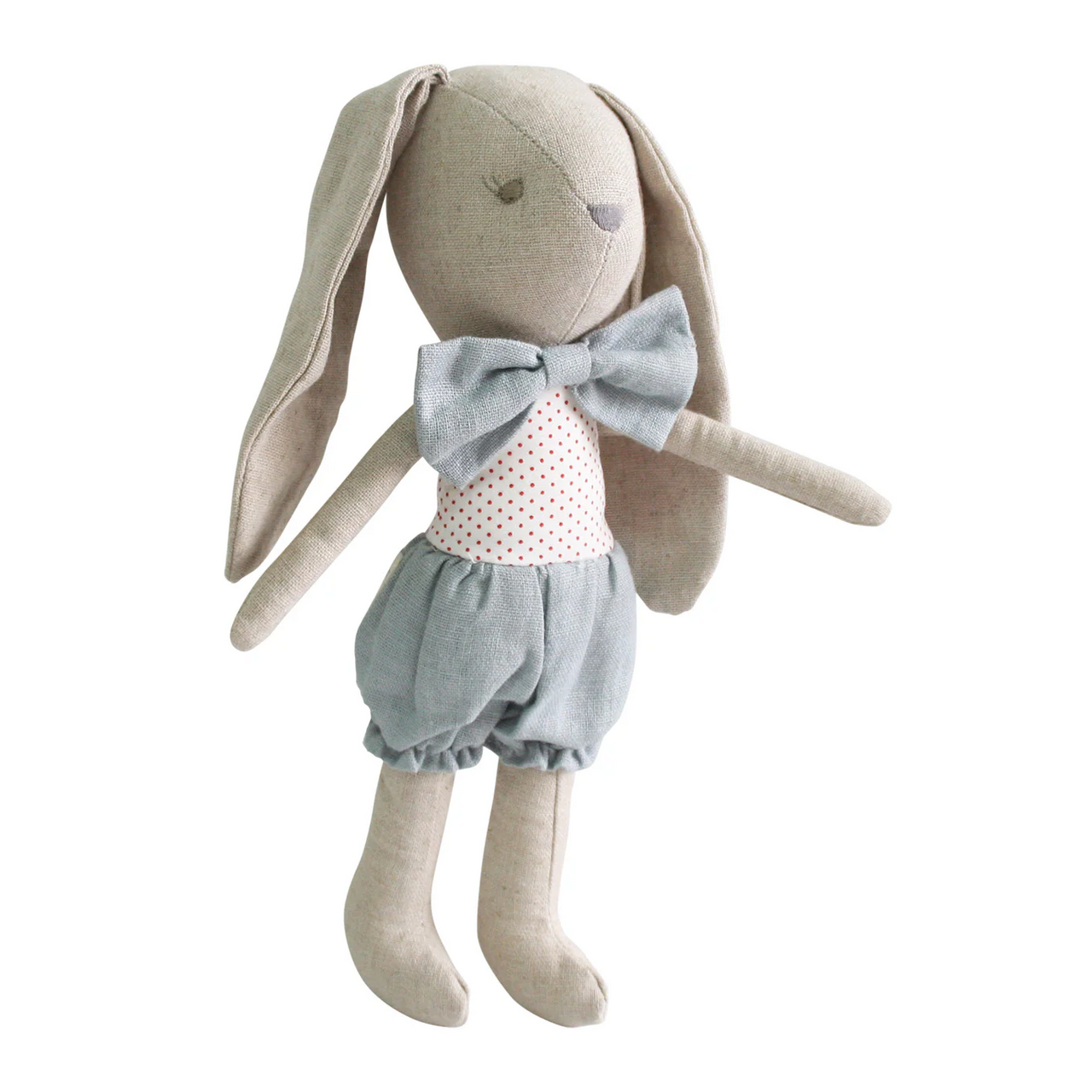 Baby Boy Bunny - Grey Red