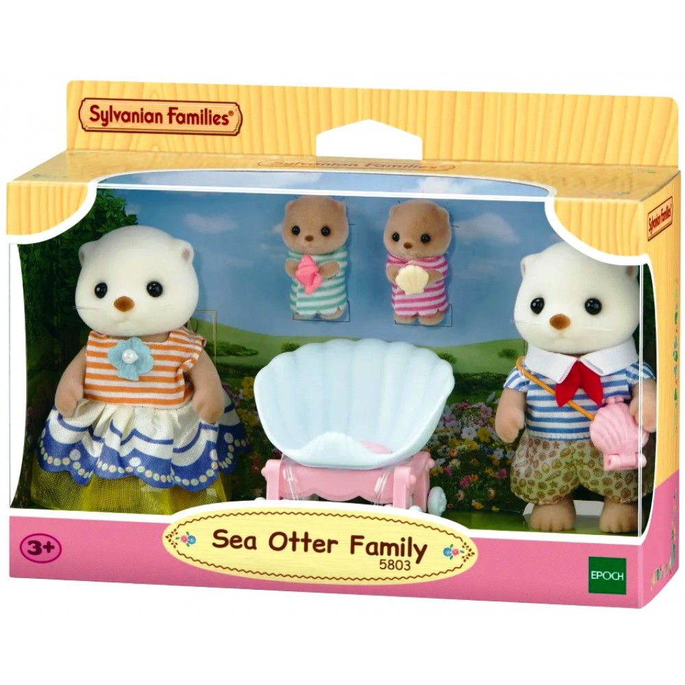 Sea Otter Family