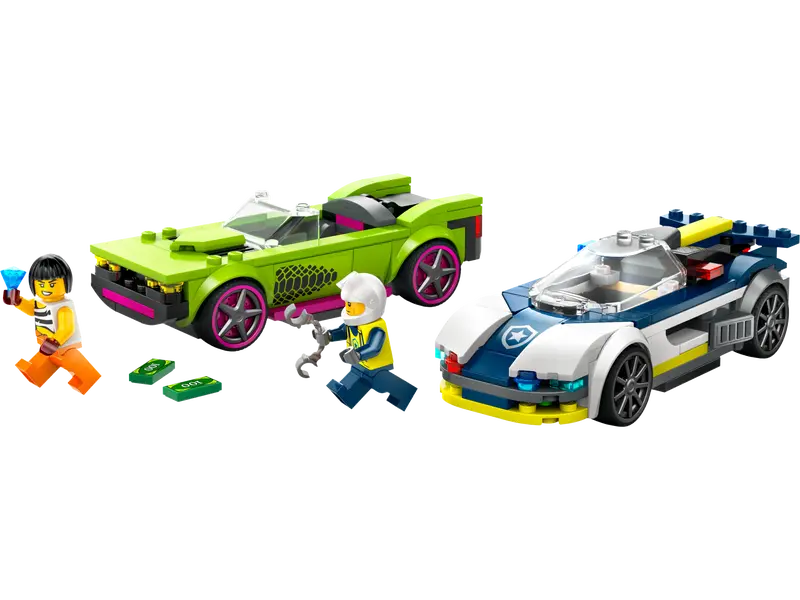 LEGO CITY - 60415 Police Car and Muscle Car Chase