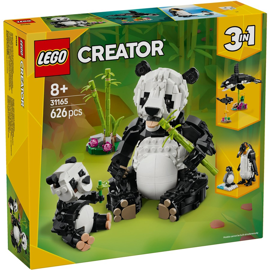 Wild Animal: Panda Family 3 in 1 31165