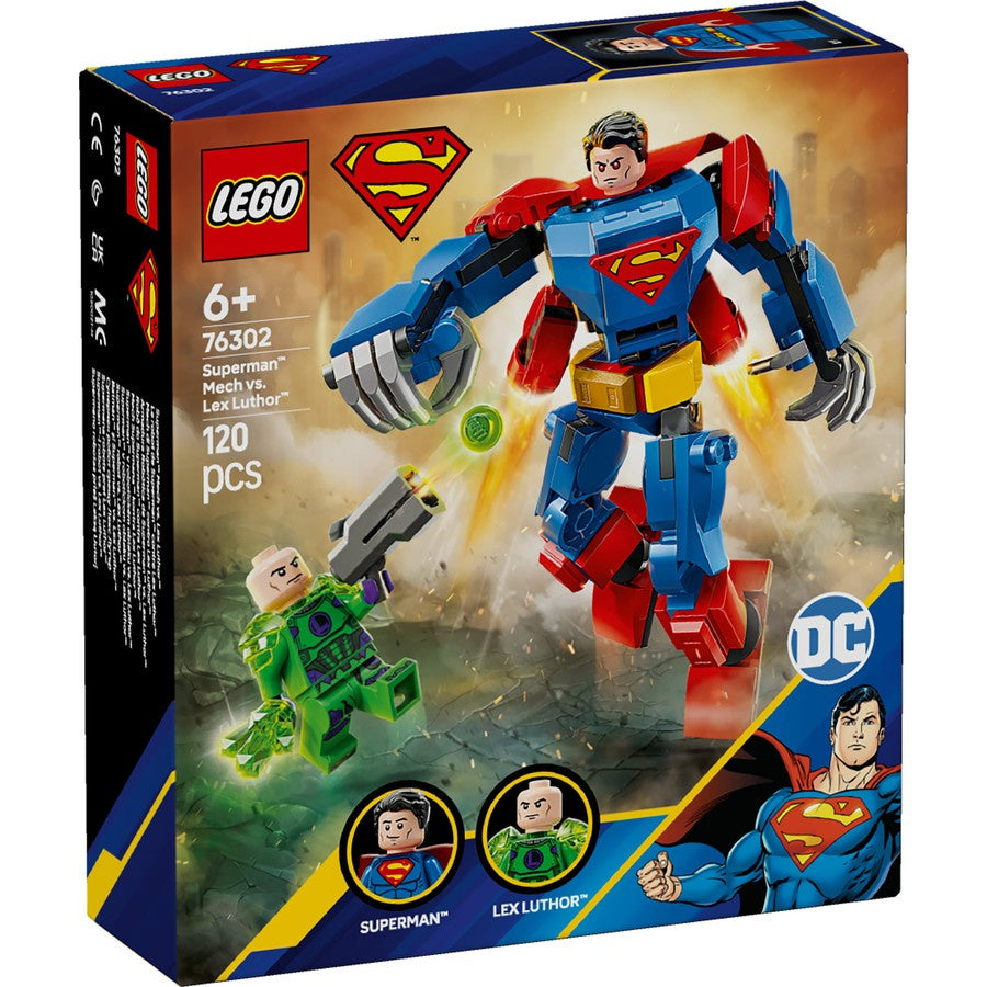 LEGO Super Heroes DC Superman Mech vs. Lex Luthor 76302