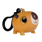 Eye Popping Keychain Capybara