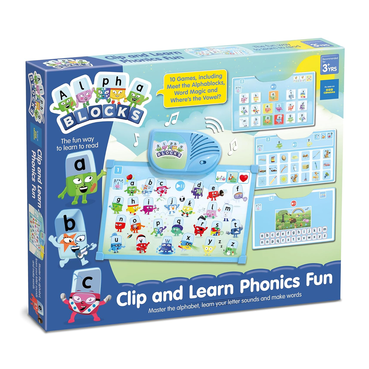 Alphablocks Clip and Learn Phonics Fun