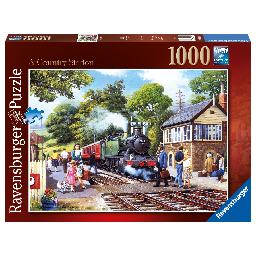 1000 pc Puzzle - A Country Station