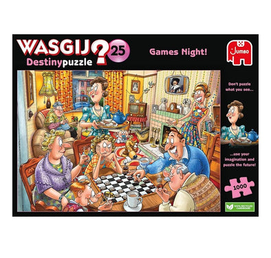 Wasjig 1000 pc Puzzle - Destiny No. 25 - Game Night
