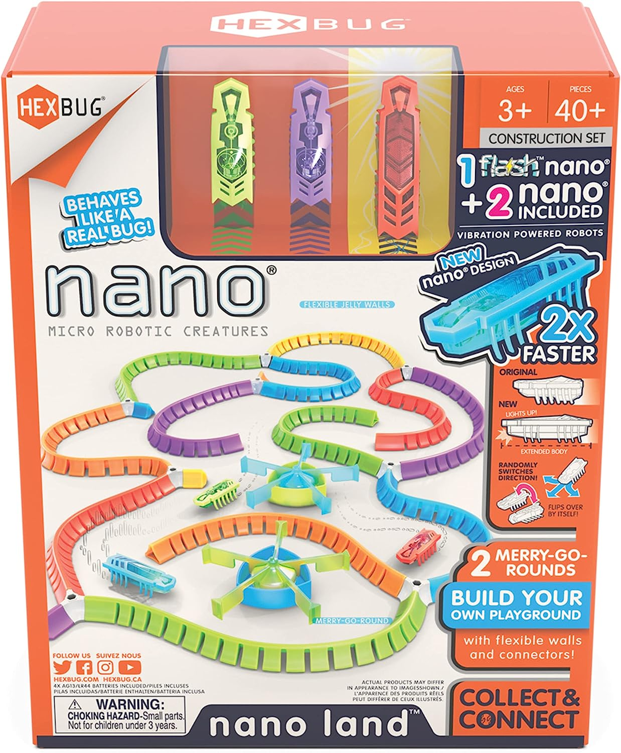 Hex Bug Flash Nano Land Small Set