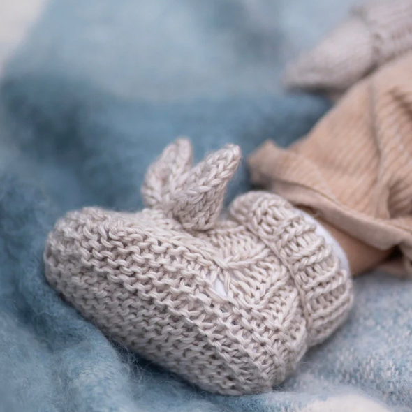 Cottontail Booties - Oatmeal