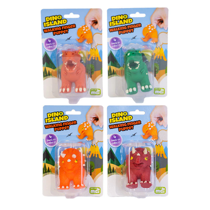 Walking Finger Puppet Dino