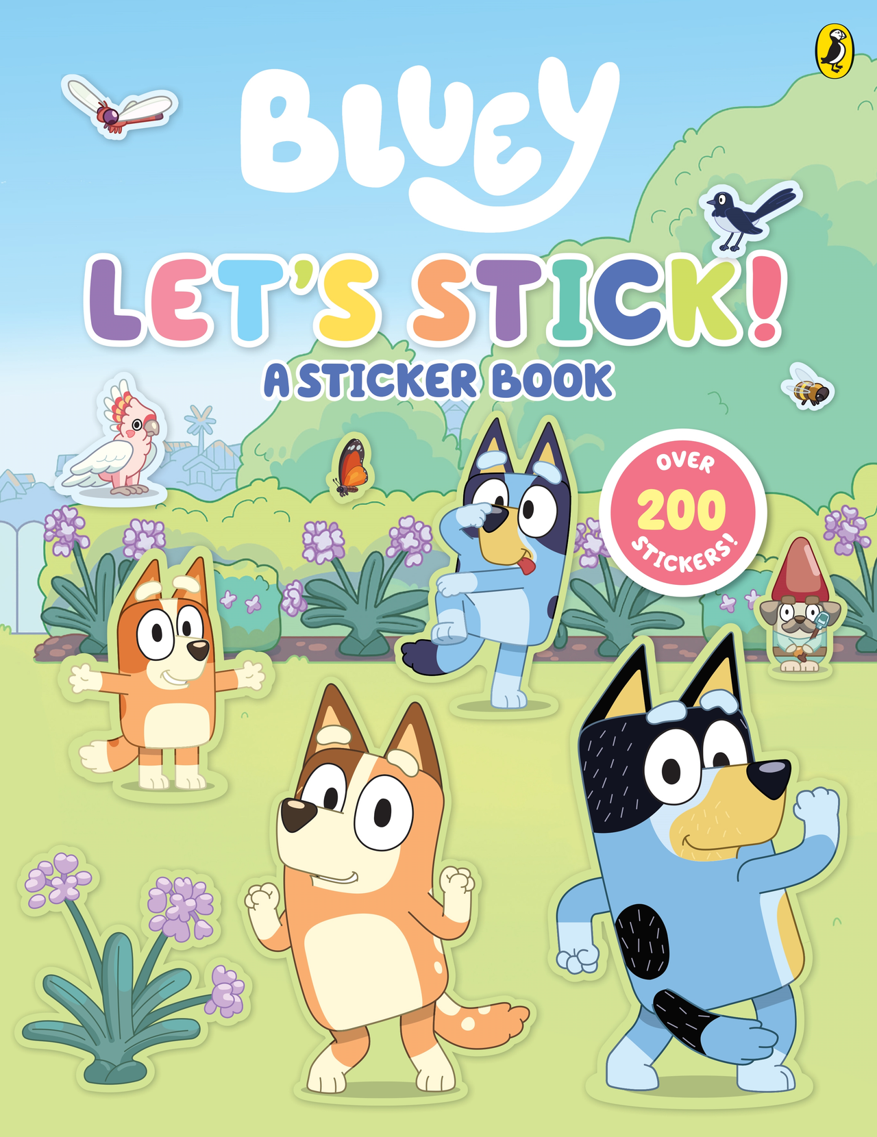 Bluey: Let's Stick - A Sticker Book