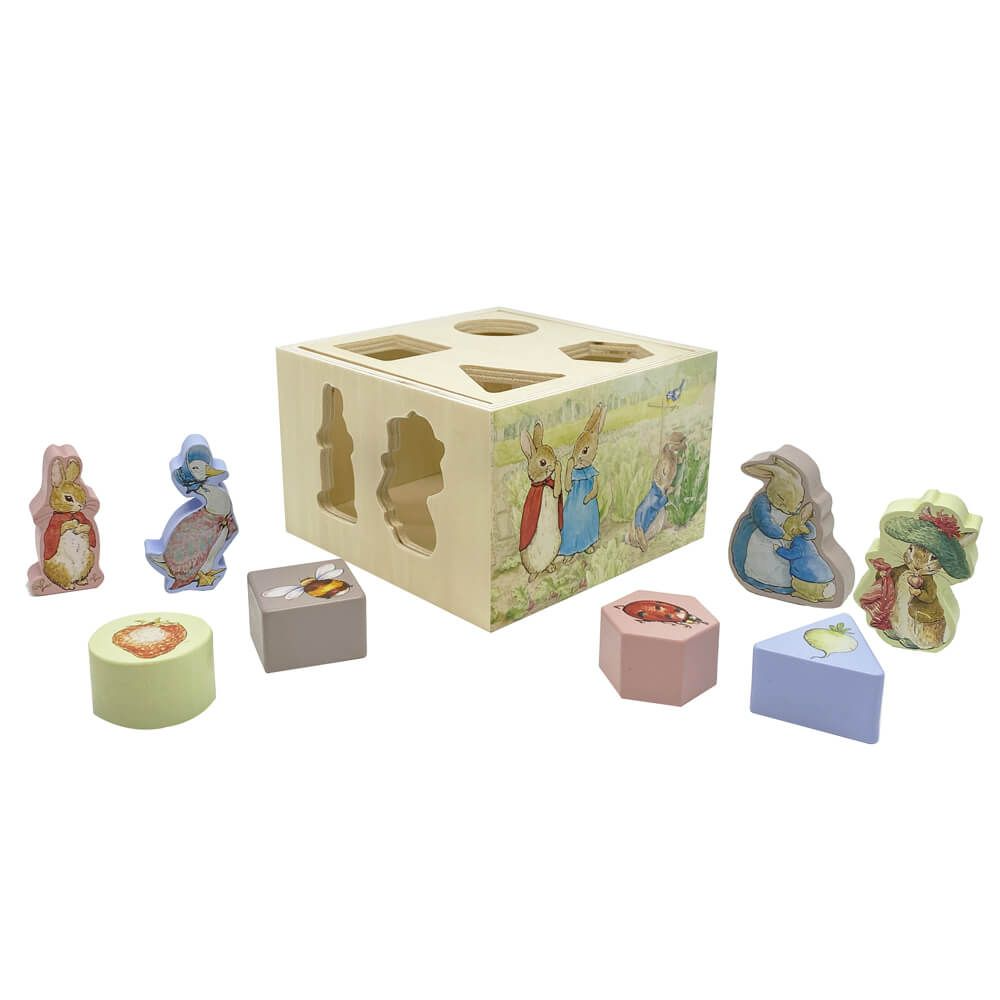 Peter Rabbit Wooden Shape Sorter