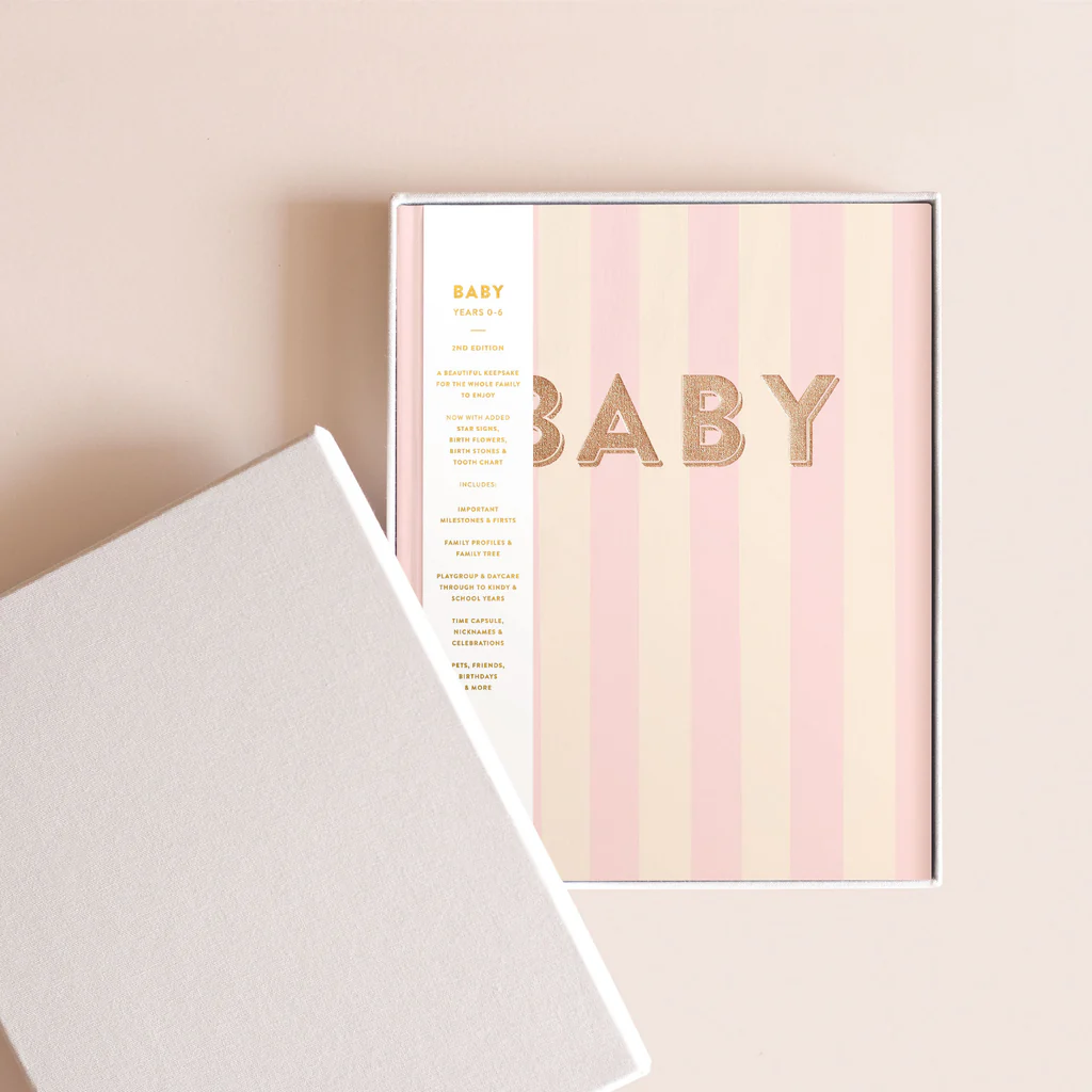 Baby Book Petal Stripe