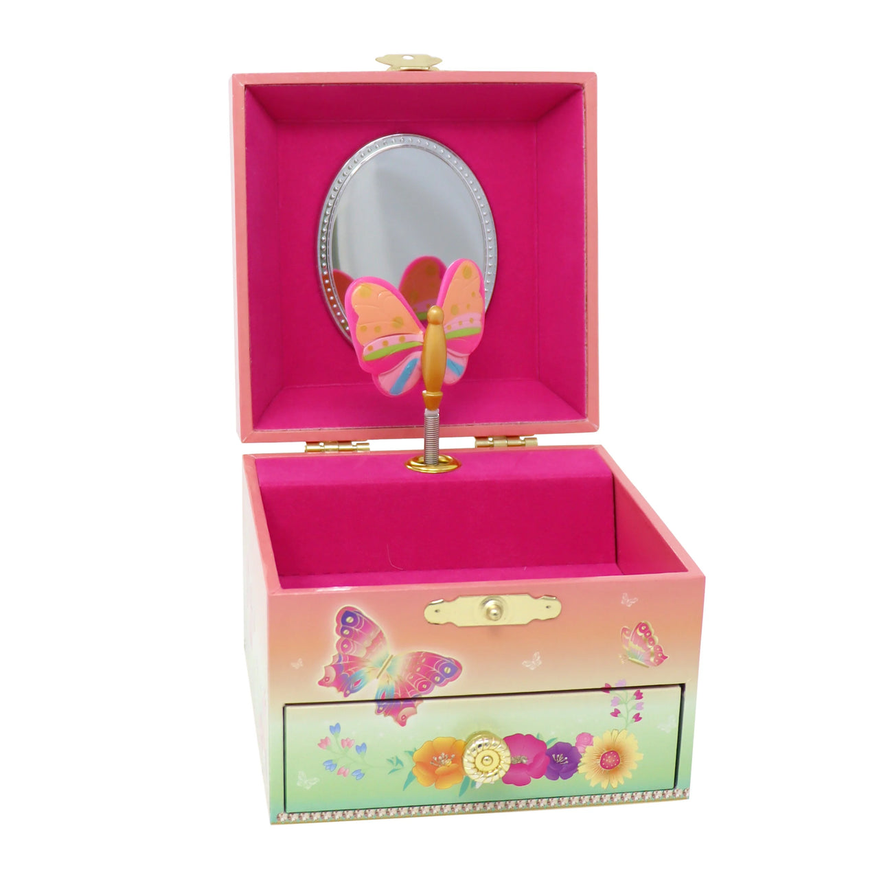 Butterfly Ballet Small Musical Jewellery Box