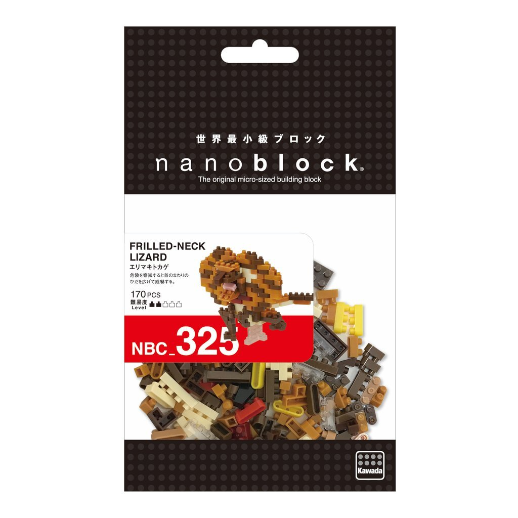 Nanoblock-Frilled Neck Lizard