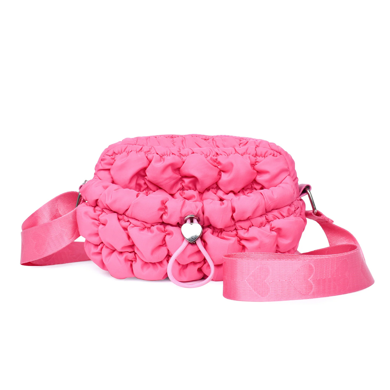 Quilted Scrunchies Mini Drawstring Crossbody Bag