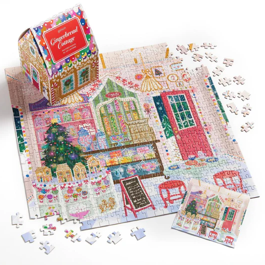 Gingerbread Cottage Puzzle 500pc