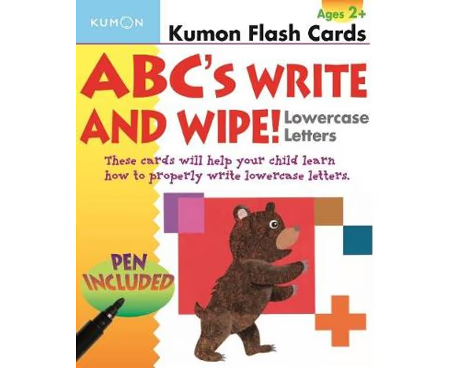 ABC's Write and Wipe Lowercase Letters