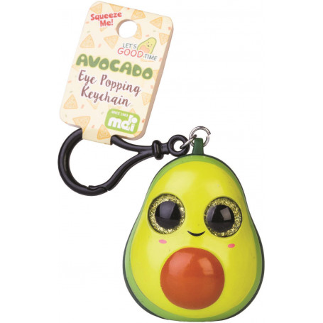 Eye Popping Keychain Avocado