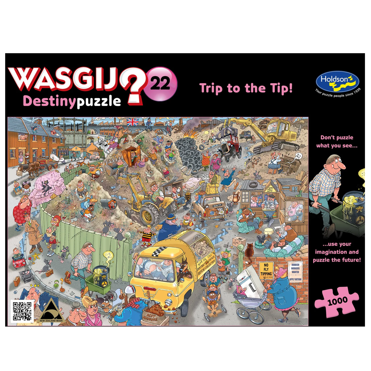 Wasgij 1000 pc Puzzle - Destiny No. 22 - Trip to Tip