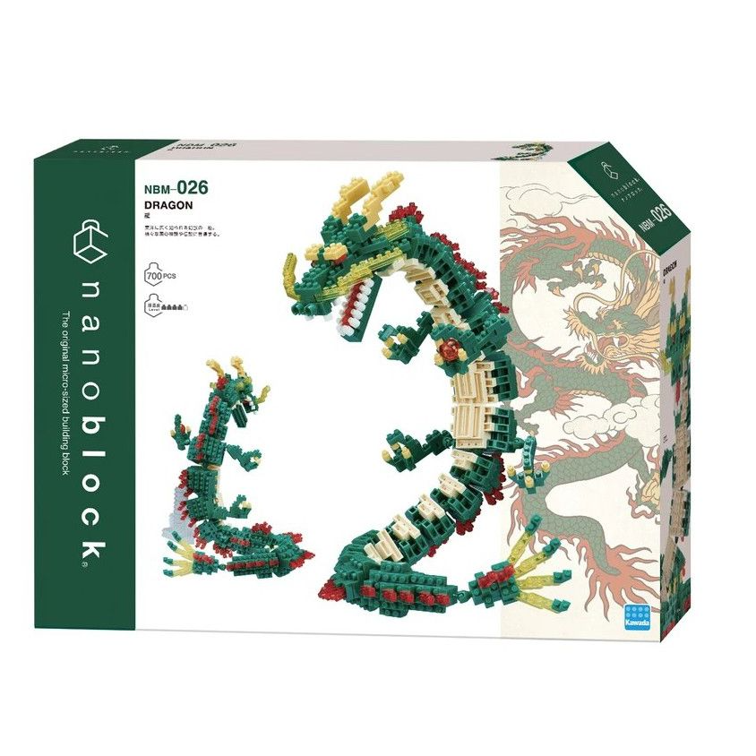 Nanoblock- Dragon Green