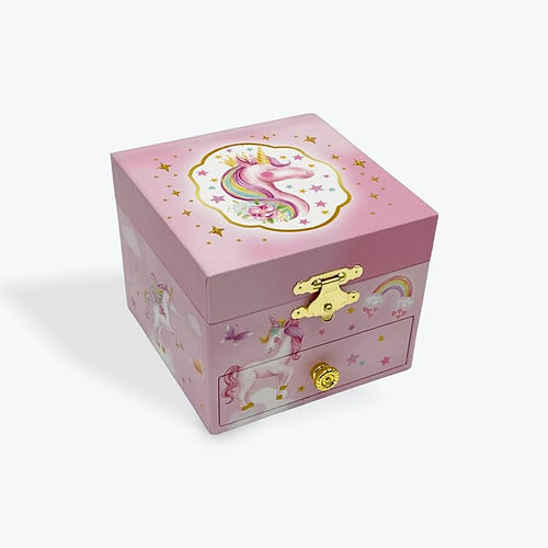 Musical Box with Drawer - Unicorn DAN122