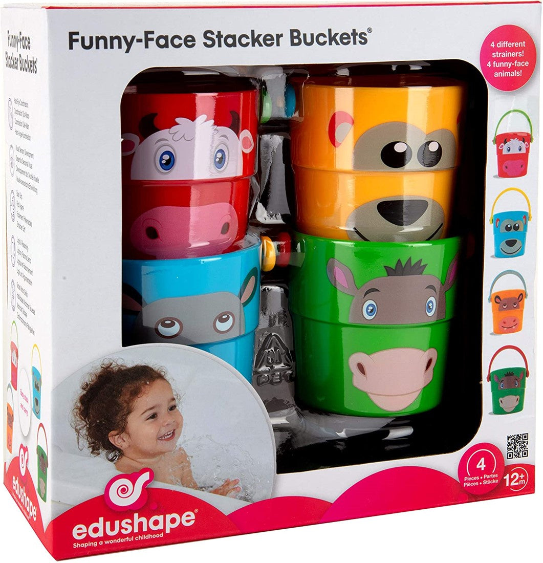 Funny-Face Stacker Buckets – Toys and Tales