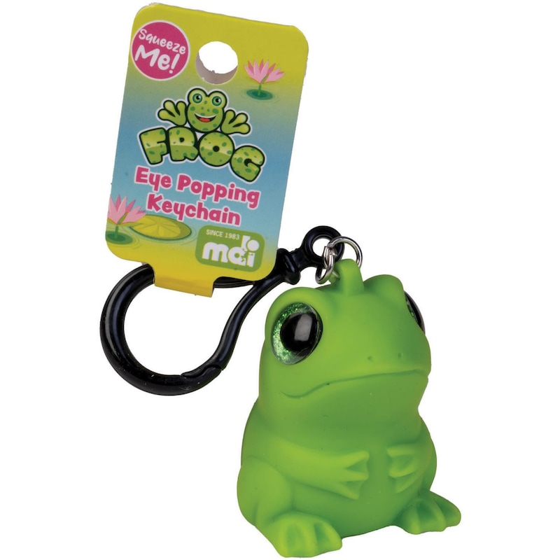 Eye Popping Keychain Frog