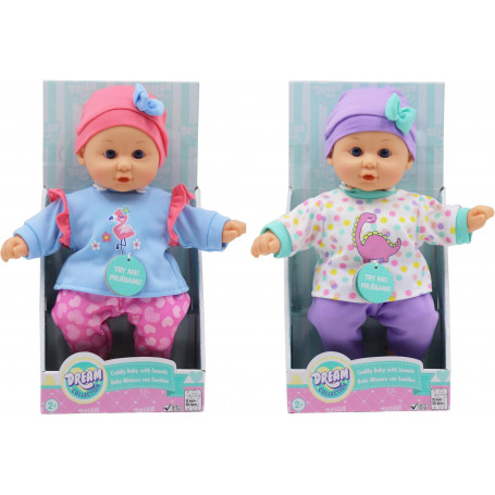 Cuddly Baby  12" with 20 Sounds - assorted