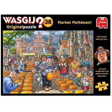 Wasgij 1000 pc Puzzle - Original No. 38 - Market Meltdown