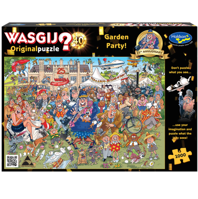 Wasgij 1000 pc Puzzle - Original No. 40 - Garden Party