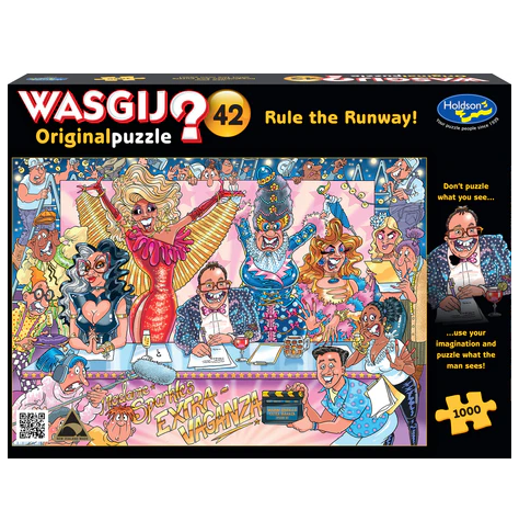 Wasgij 1000 pc Puzzle - Original No. 42 - Rule the Runway