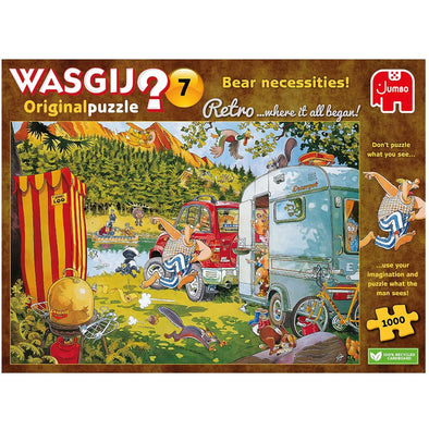 Wasgij 1000 pc Puzzle - Original No. 7 - Bear Necessities!