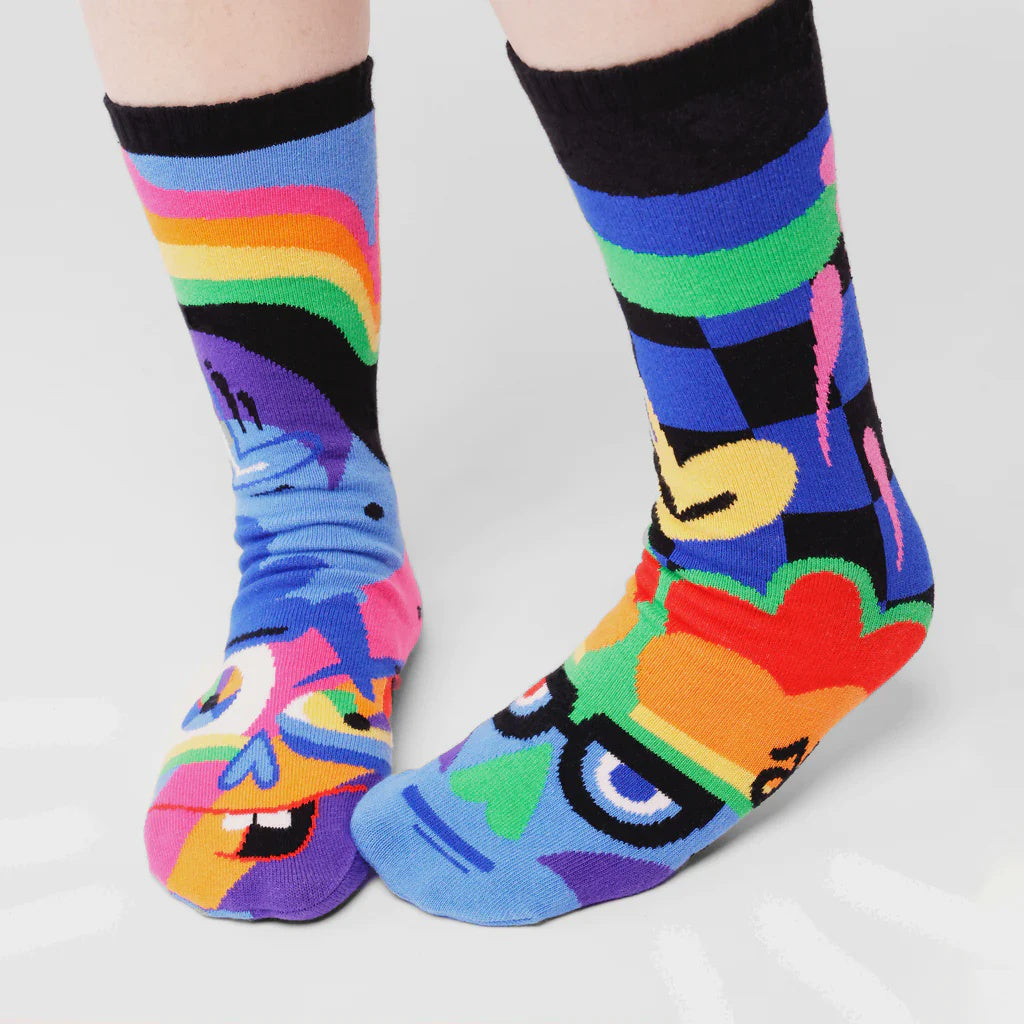 Silly & Serious Grip Socks