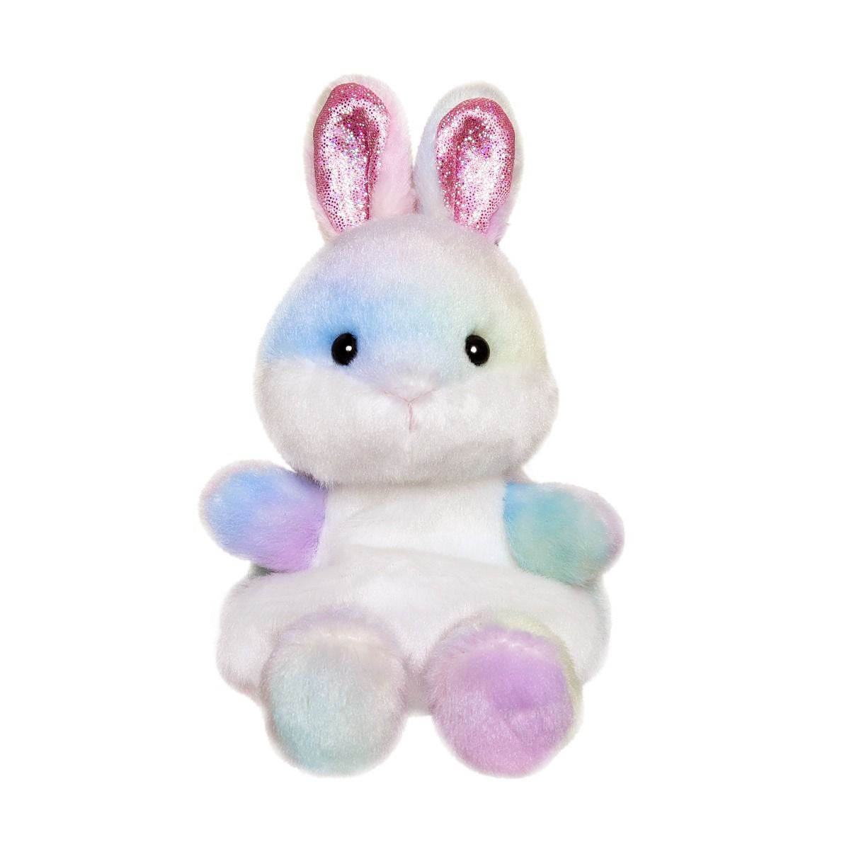 Palm Pal Opal Rainbow Bunny