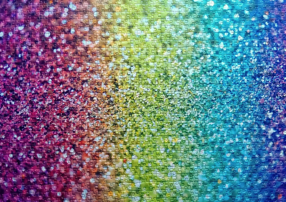 1000 pc Puzzle - Glitter Challenge