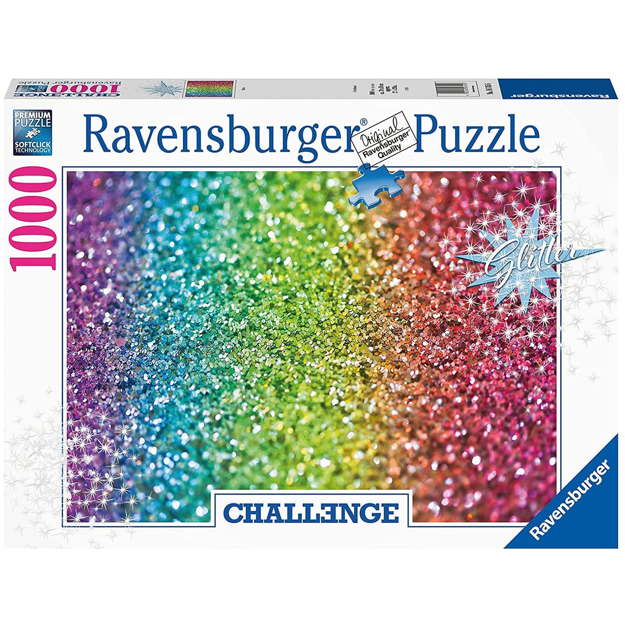 1000 pc Puzzle - Glitter Challenge