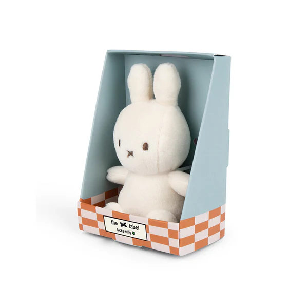 Cream Lucky Miffy Sitting in Giftbox - 10cm