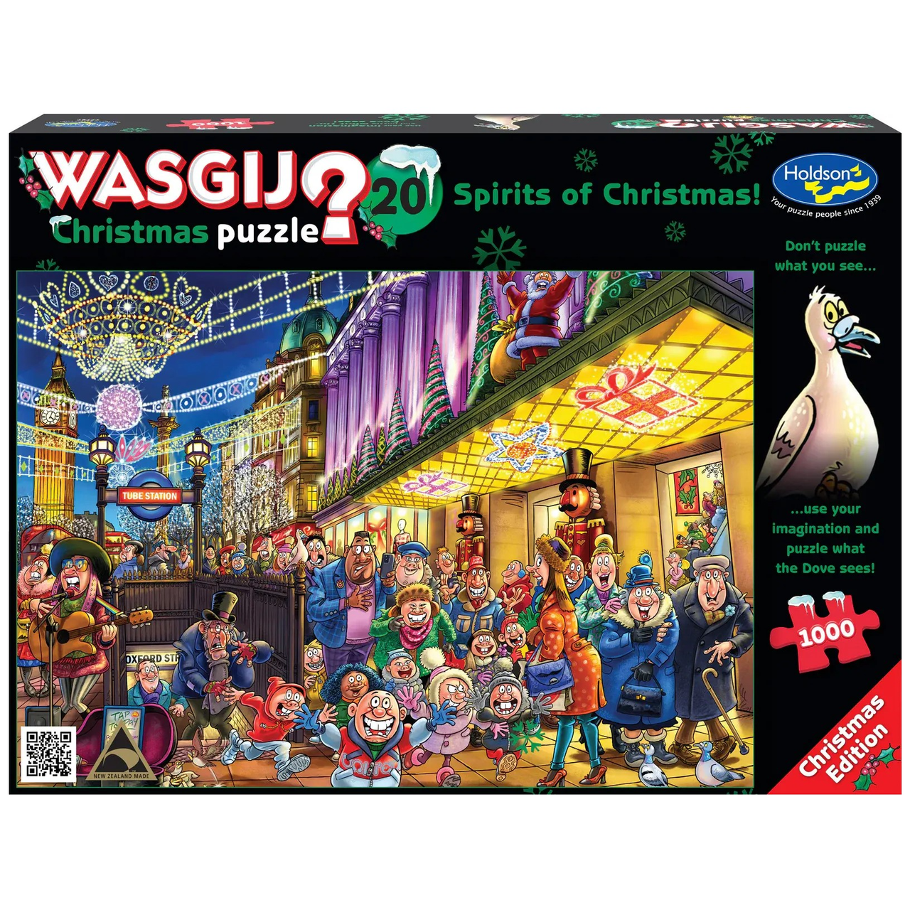 Wasgij 1000 pc Puzzle - Christmas  20 - Spirits of Christmas!