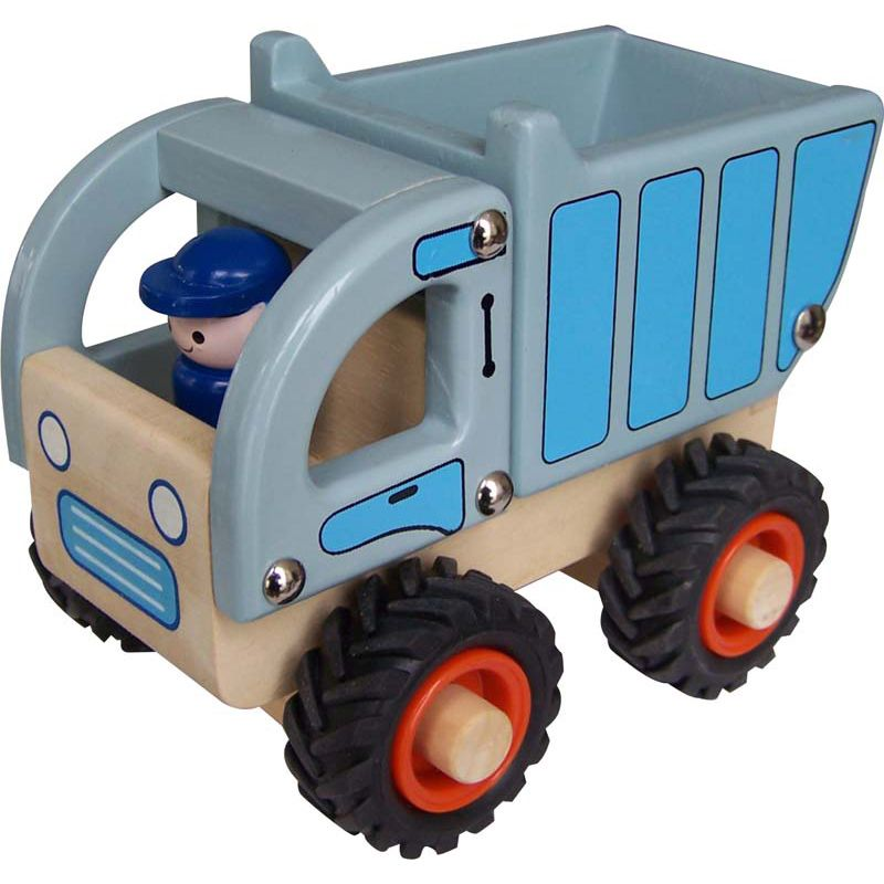 Wooden Wheelie Vehicle - Dump Truck