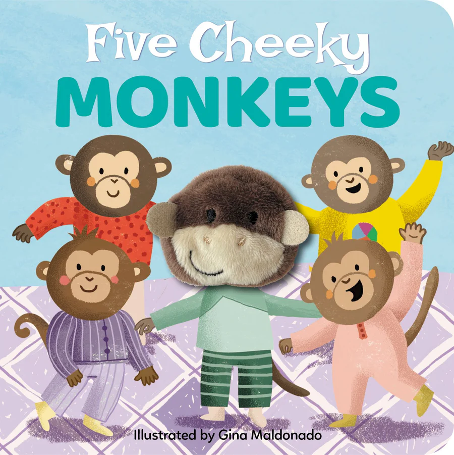 Finger Puppet book/Five Cheeky Monkeys